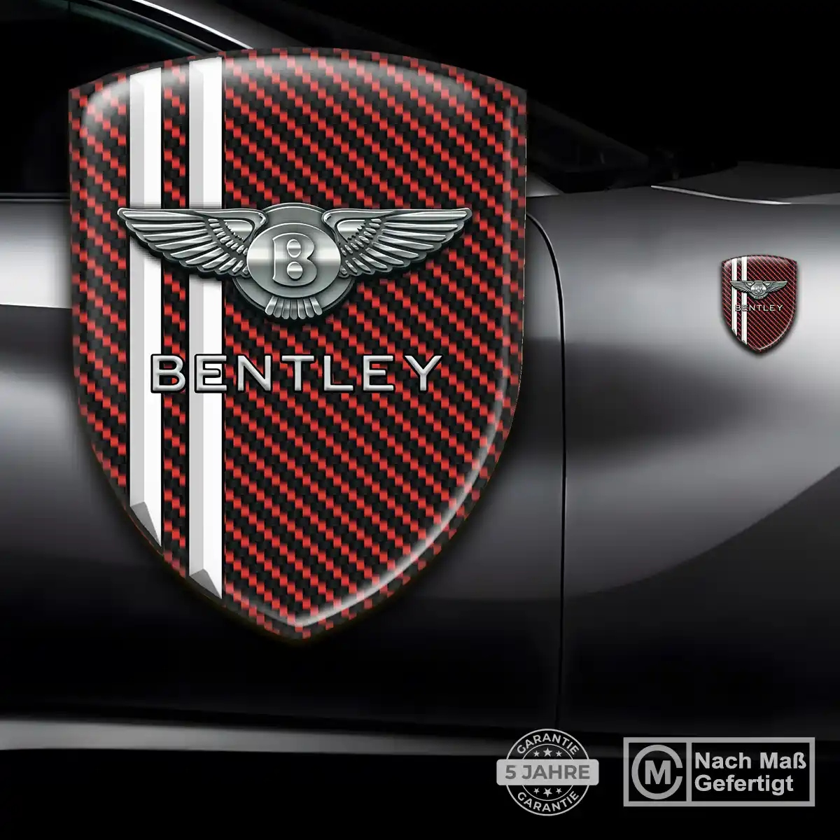 Bentley Wappen Emblem Auto Hochwertiges Harz