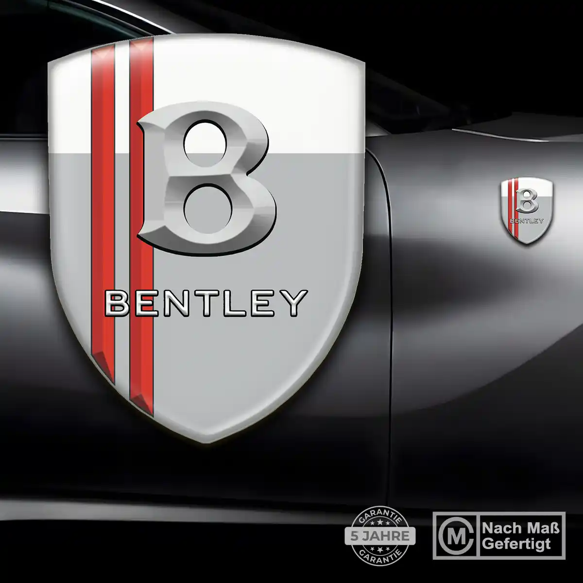Bentley Wappen Emblem Auto Interieurdesign