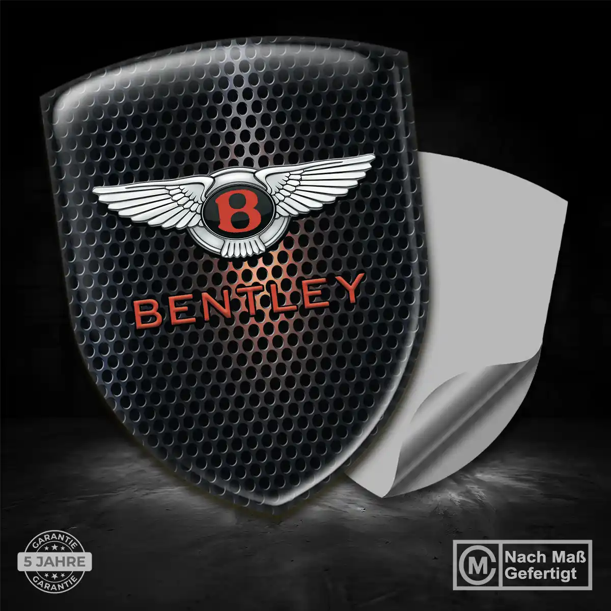 Bentley Wappen Emblem Auto Stilvolles Design