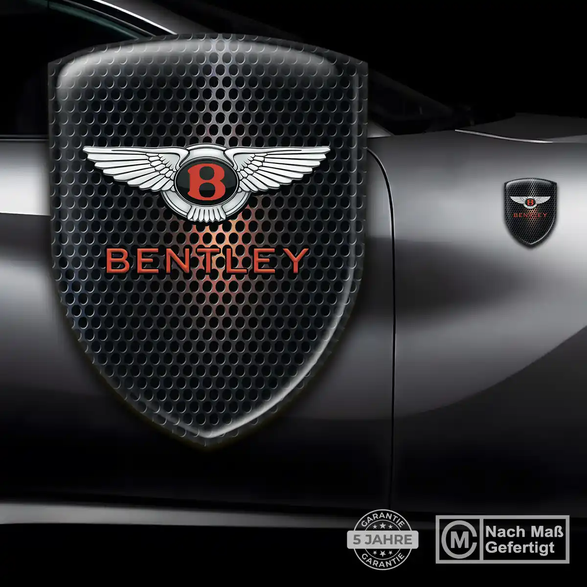 Bentley Wappen Emblem Auto Stilvolles Design