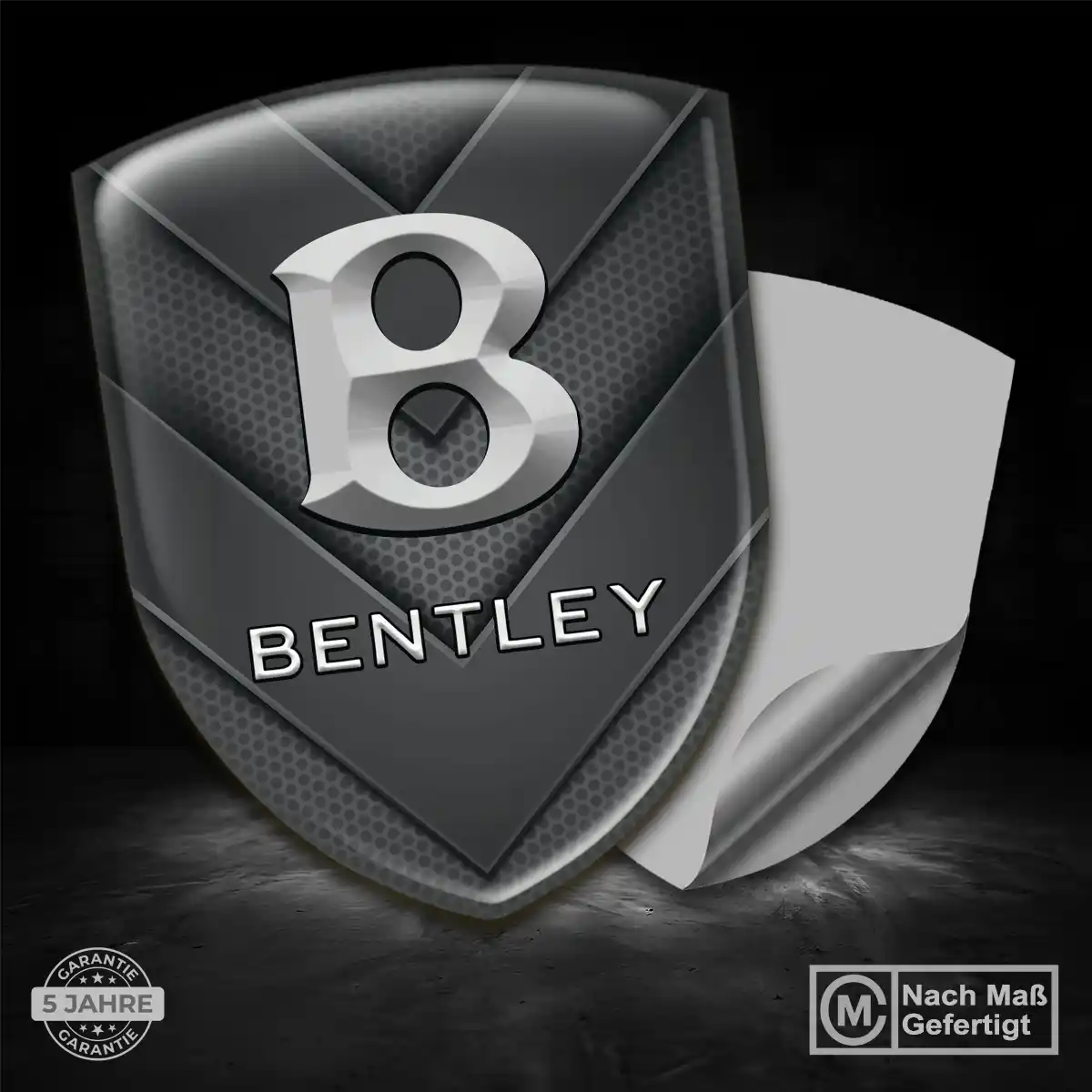 Bentley Wappen Emblem Auto Tuningfahrzeug