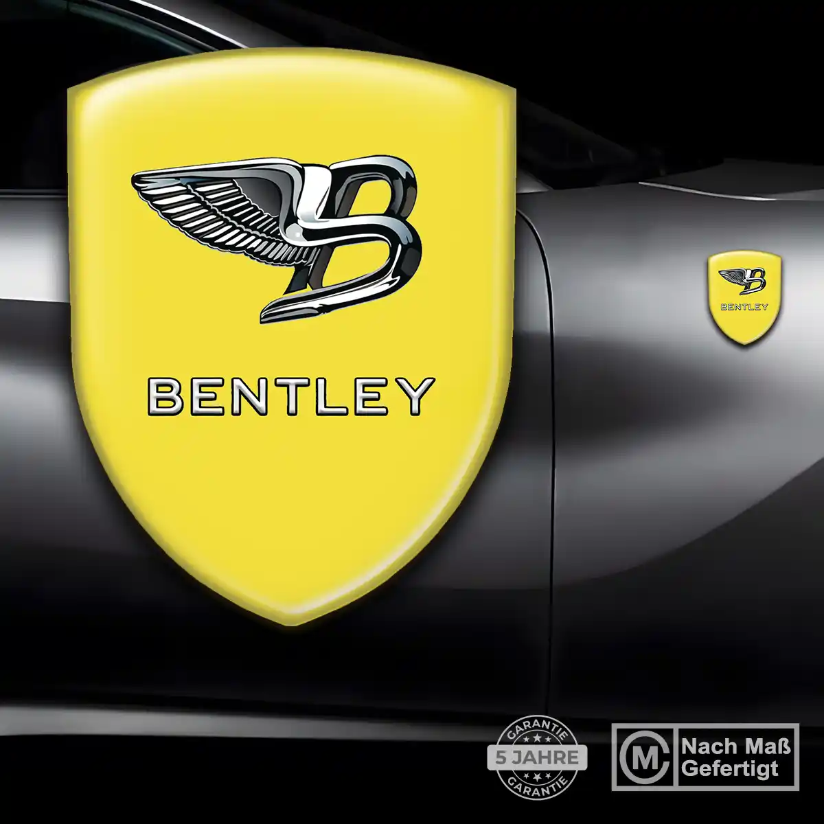 Bentley Wappen Emblem Erstklassige Qualität