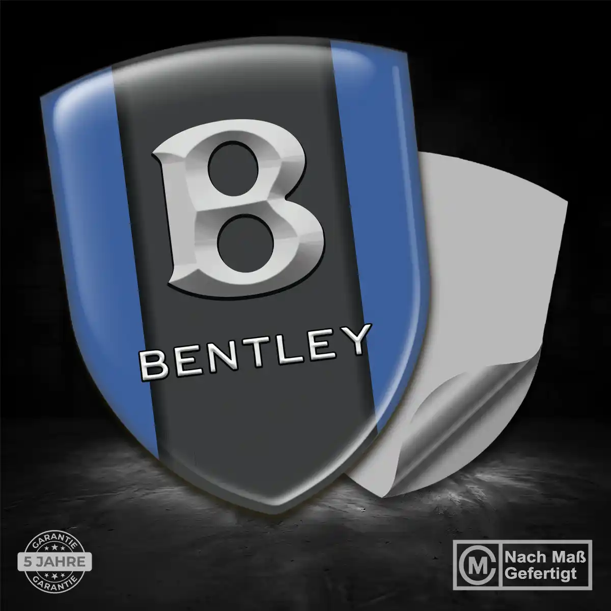 Bentley Wappen Emblem Hochwertiges Harz