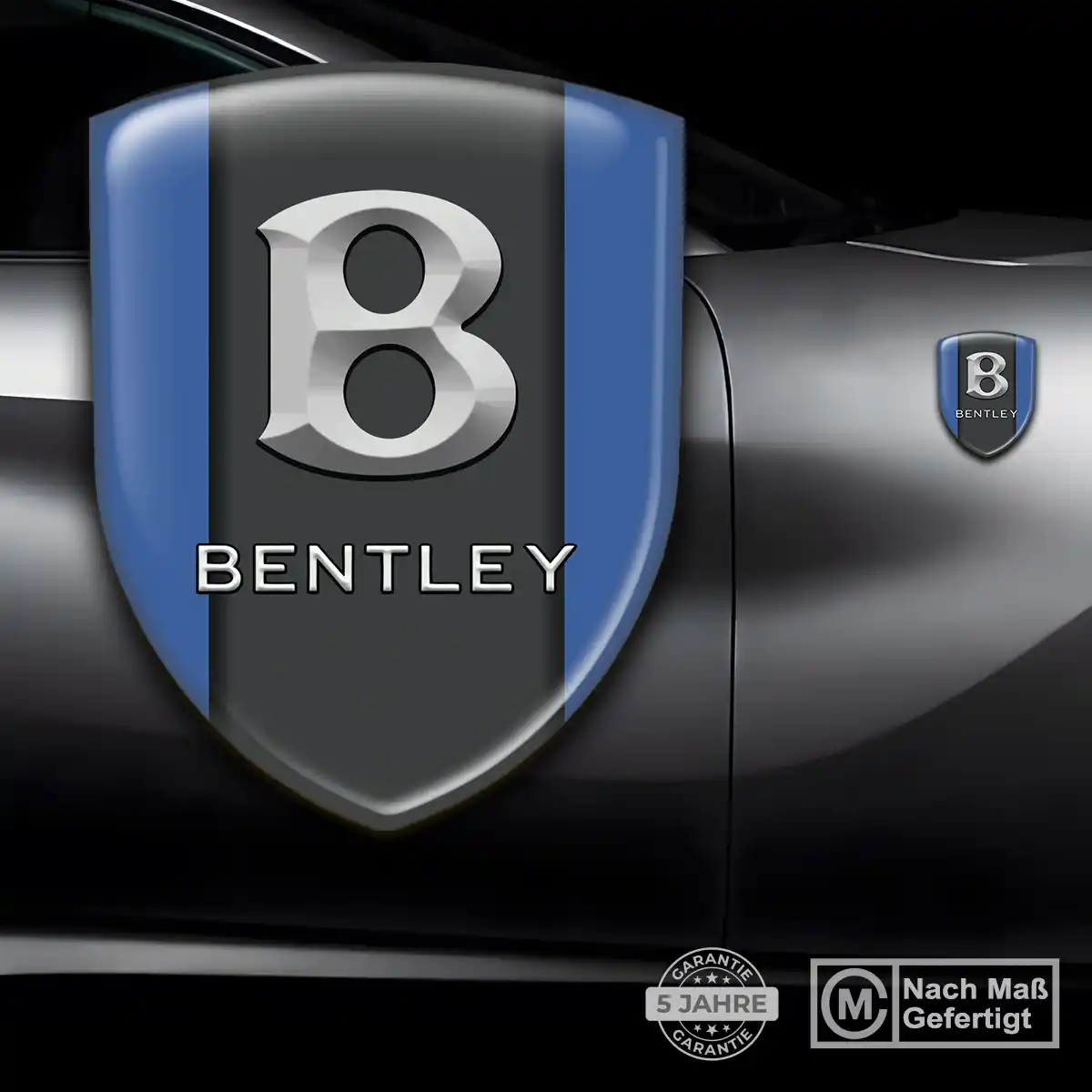 Bentley Wappen Emblem Hochwertiges Harz