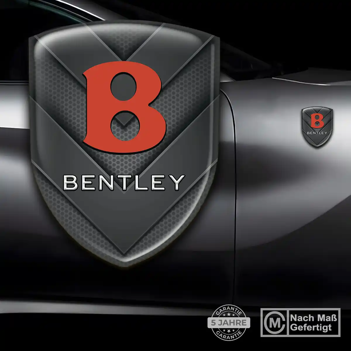 Bentley Wappen Emblem Modernes Design