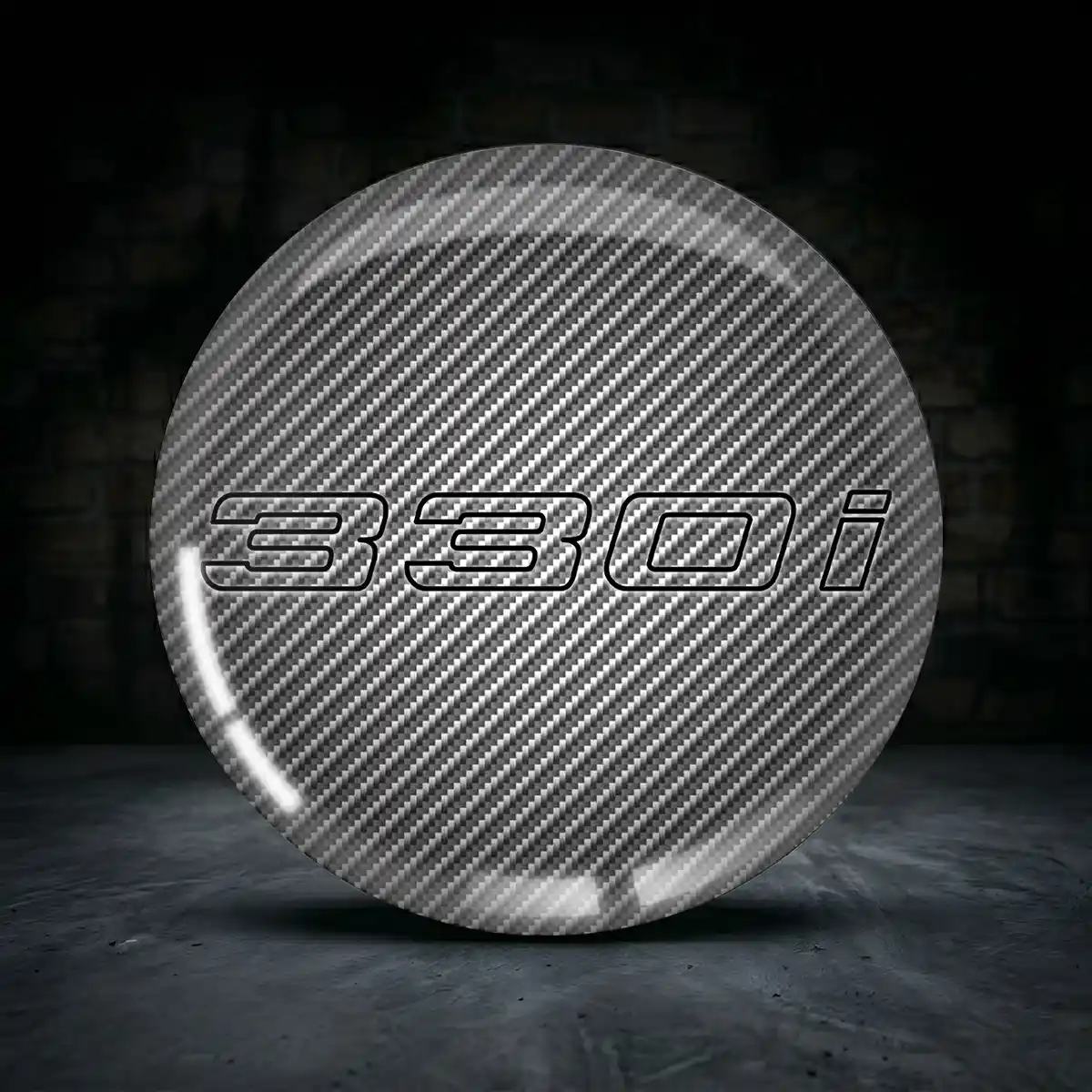 BMW 330i Aufkleber Felgenemblem Silikon Stilvolles Design