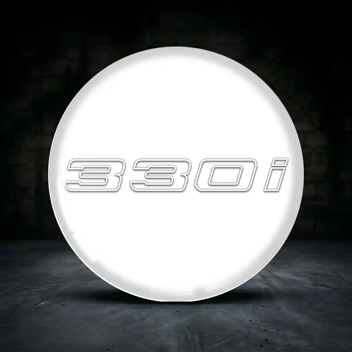 BMW 330i Aufkleber Radkappen Stilvolles Design