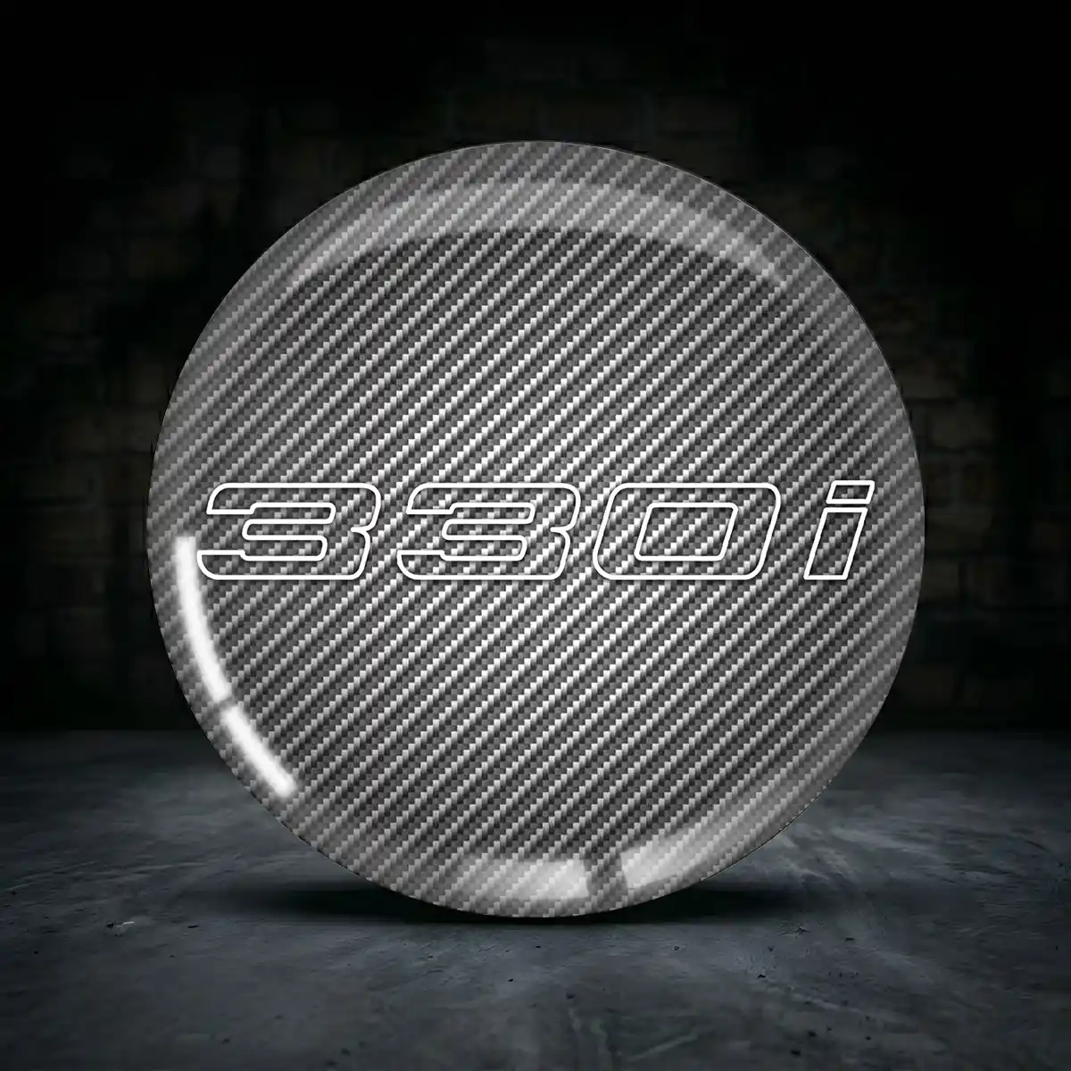 BMW 330i Aufkleber Silikon Embleme Stilvolles Design