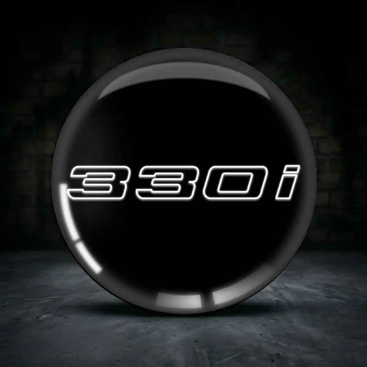BMW 330i Radmitte Aufkleber Nabendeckel Stilvolles Design
