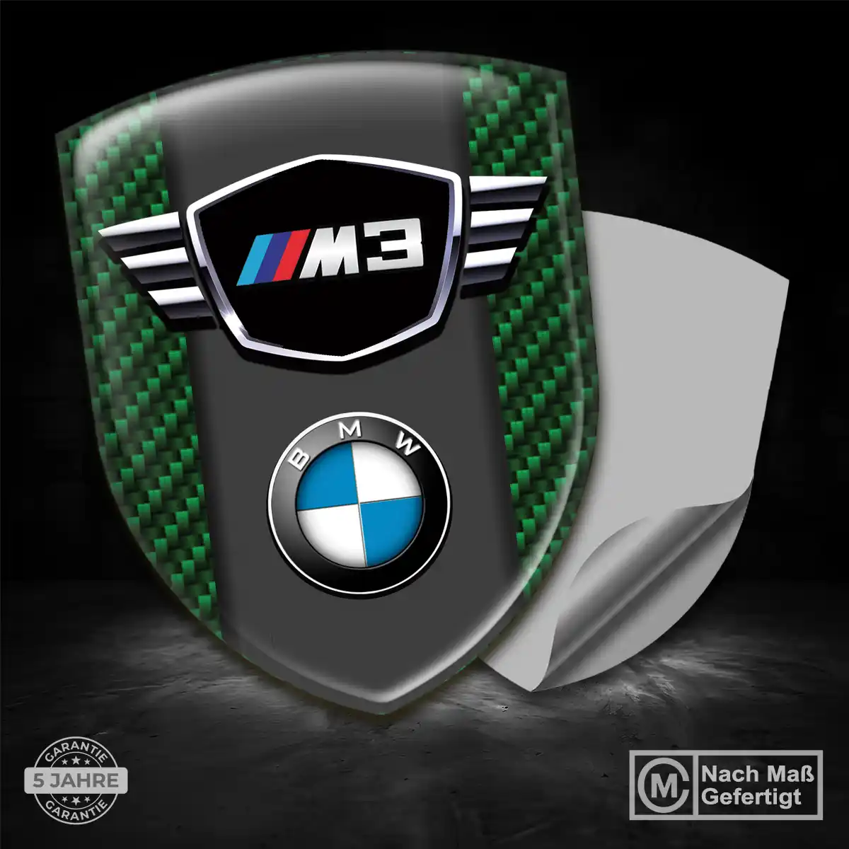 BMW 3D Gel Aufkleber Auto Hochwertiges Harz