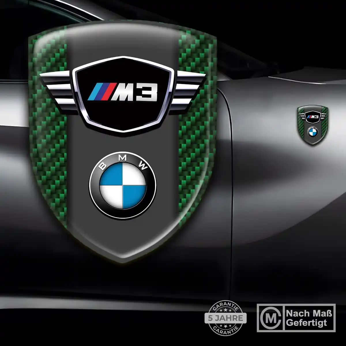 BMW 3D Gel Aufkleber Auto Hochwertiges Harz