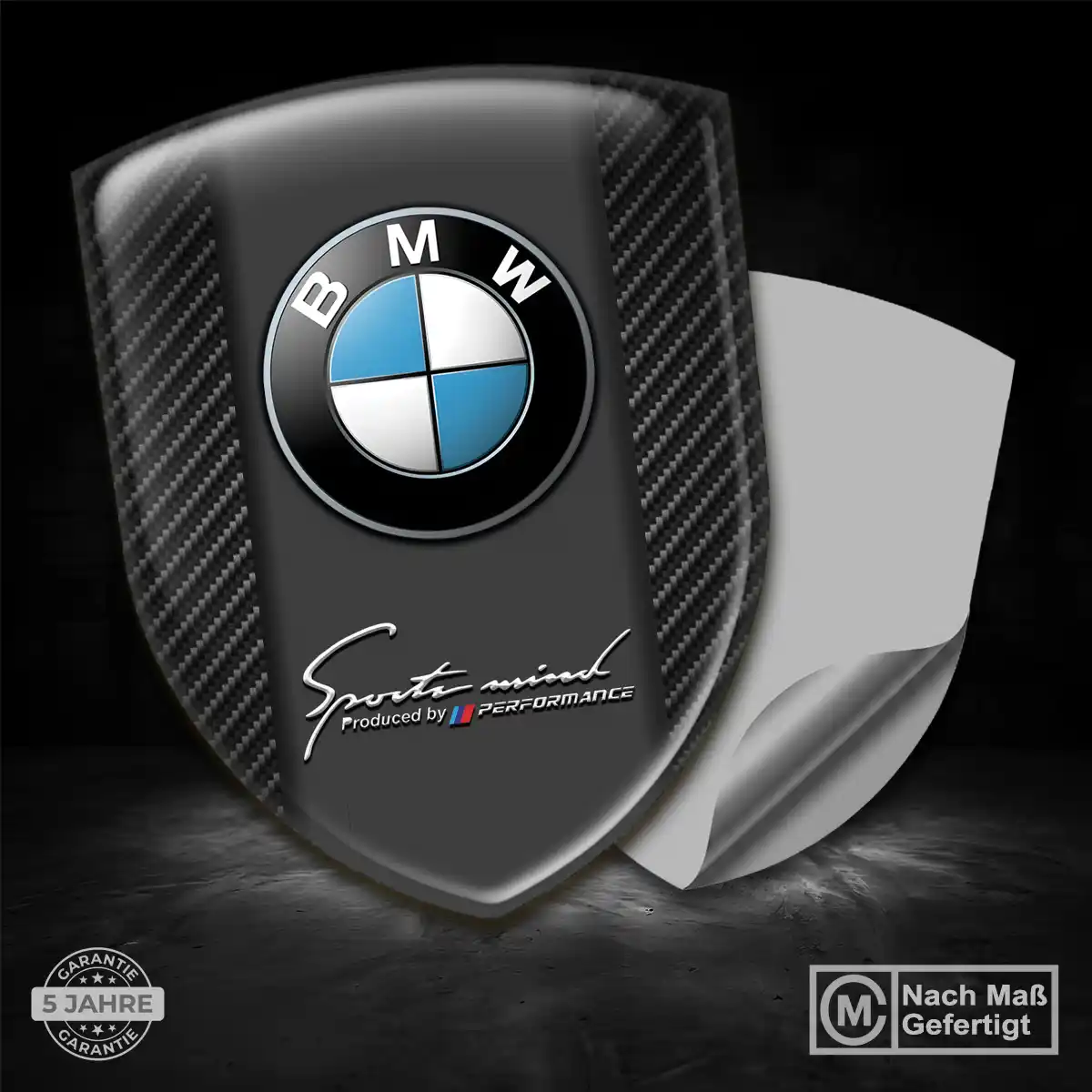 BMW 3D Gel Aufkleber Auto Limitierte Auflage