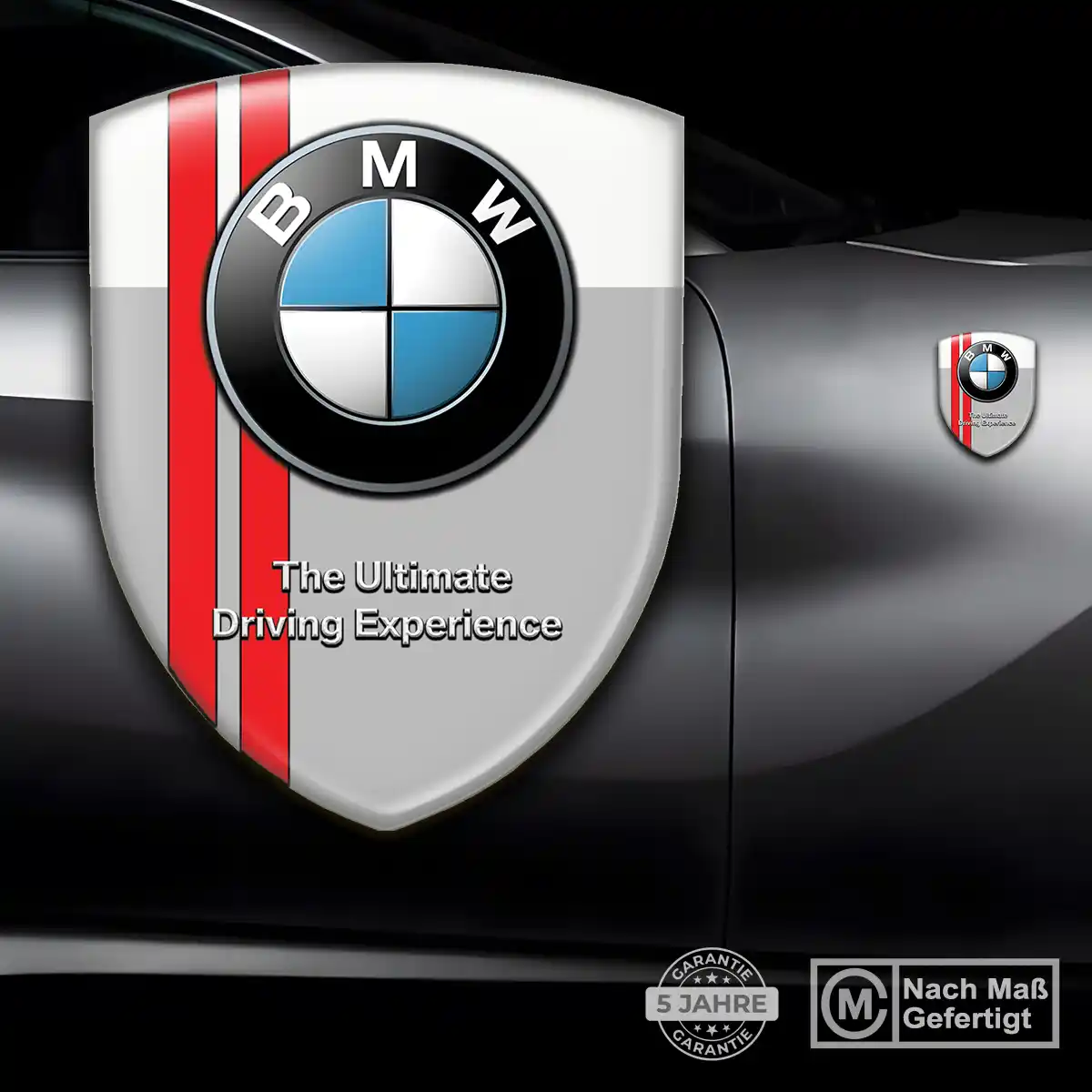 BMW 3D Gel Aufkleber Auto Luxus-Edition