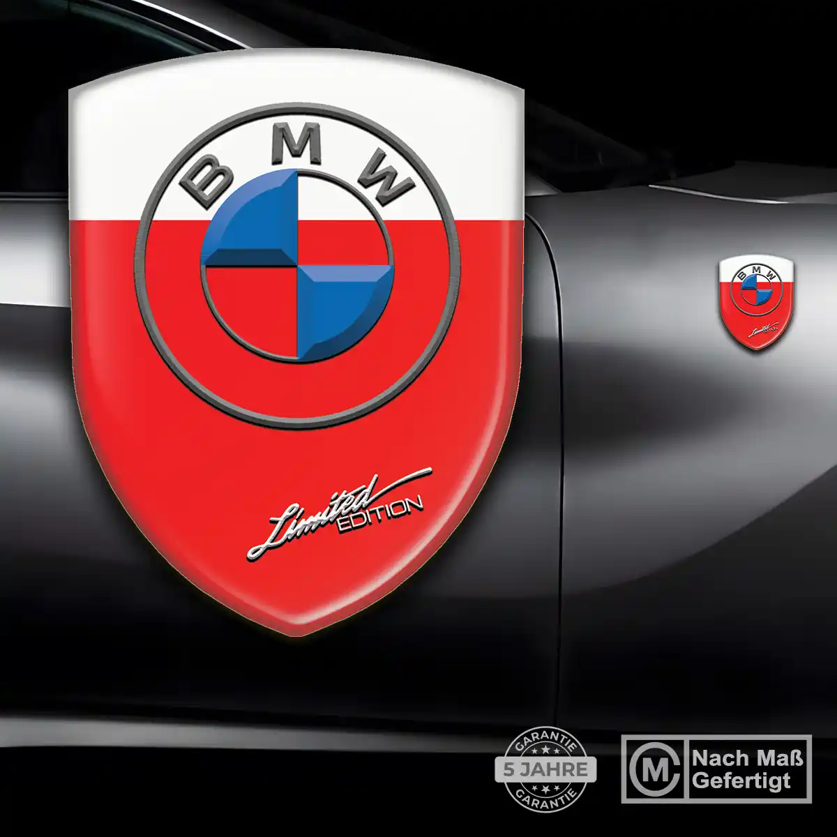 BMW 3D Gel Aufkleber Emblem Auto Luxus-Edition