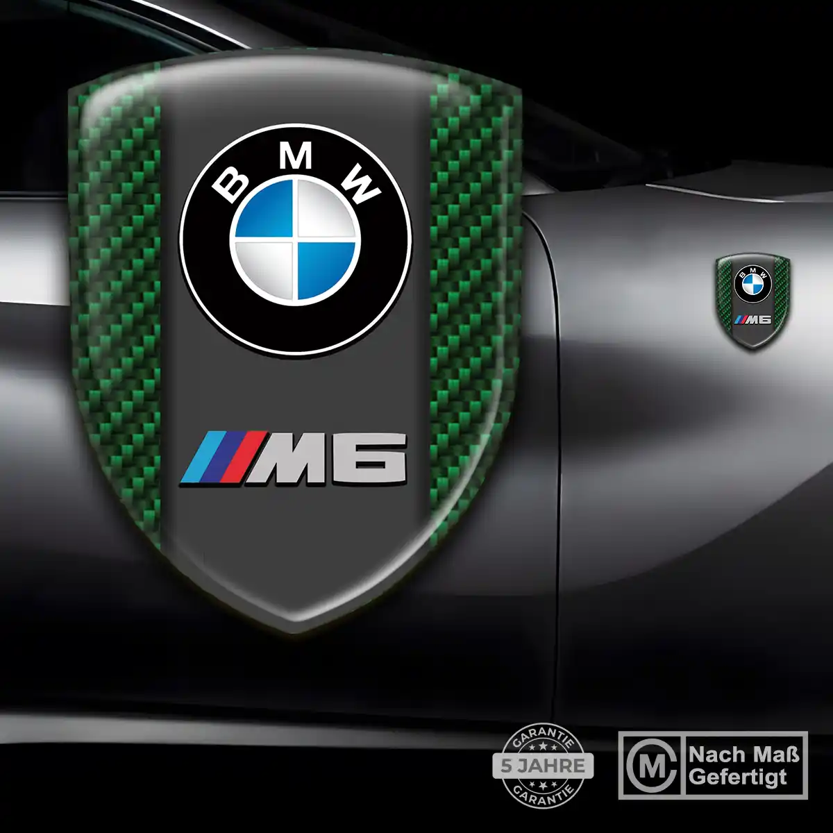 BMW 3D Gel Aufkleber Emblem Auto Premium-Edition