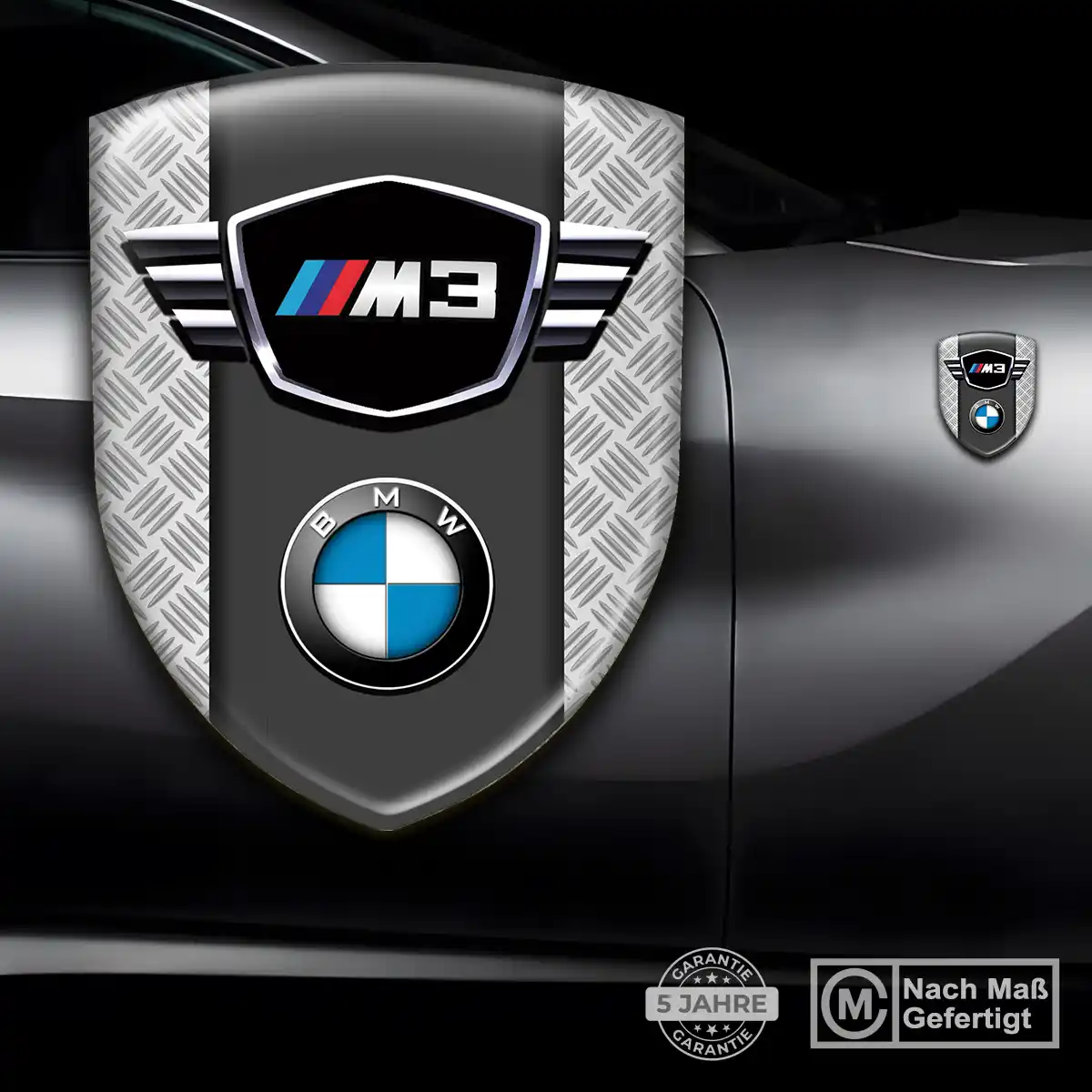 BMW 3D Gel Aufkleber Emblem Auto Premiumqualität
