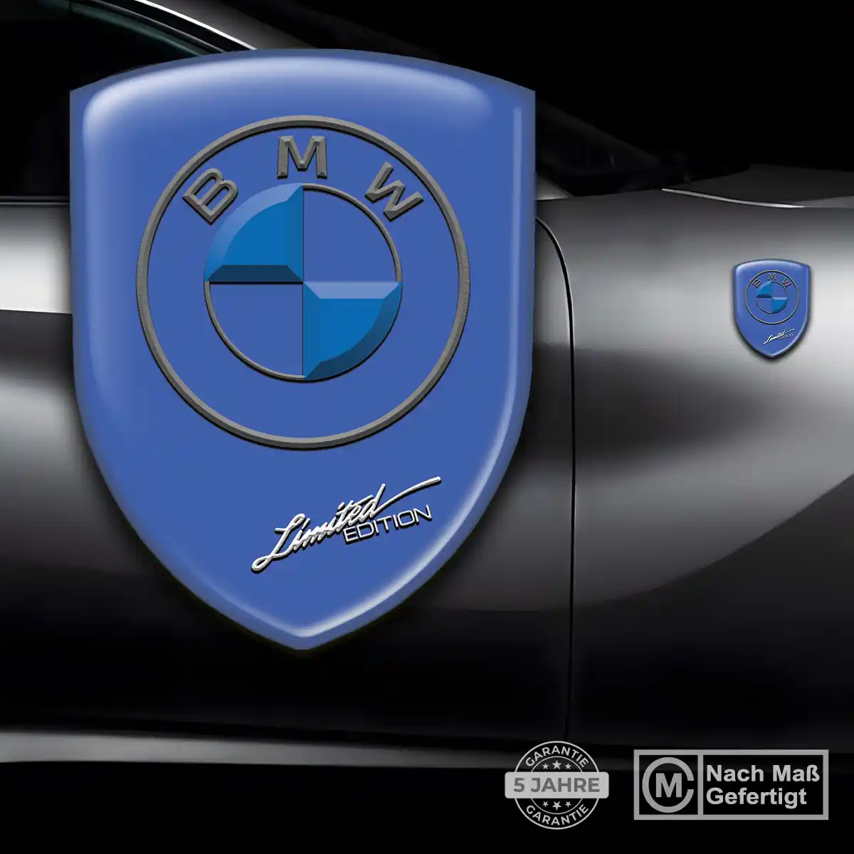 BMW 3D Gel Aufkleber Emblem Hohe Qualität