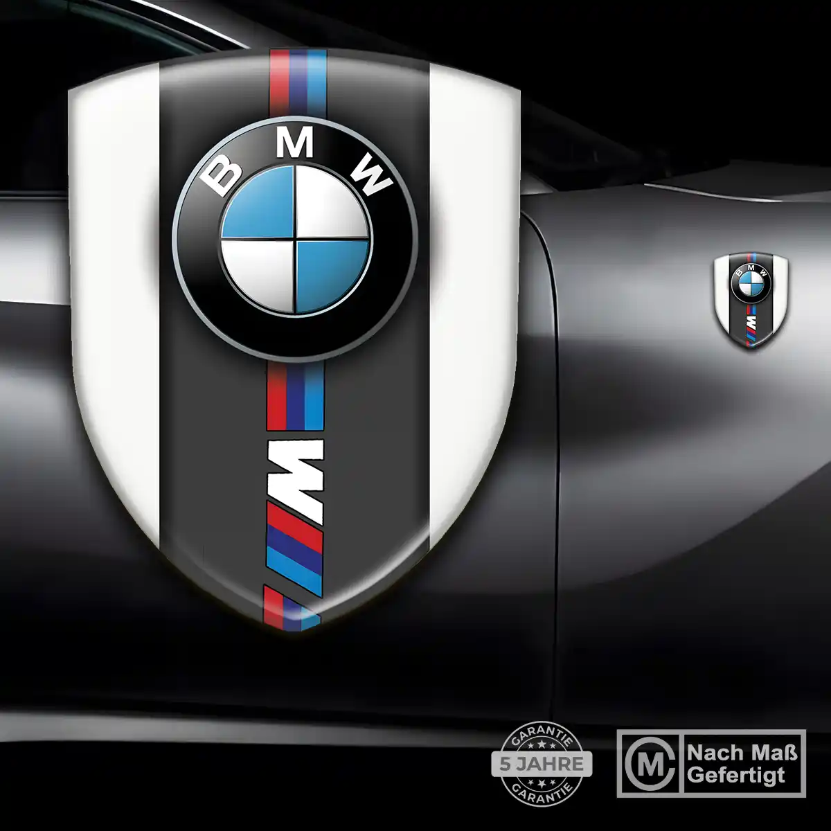 BMW 3D Gel Aufkleber Emblem Luxus-Edition