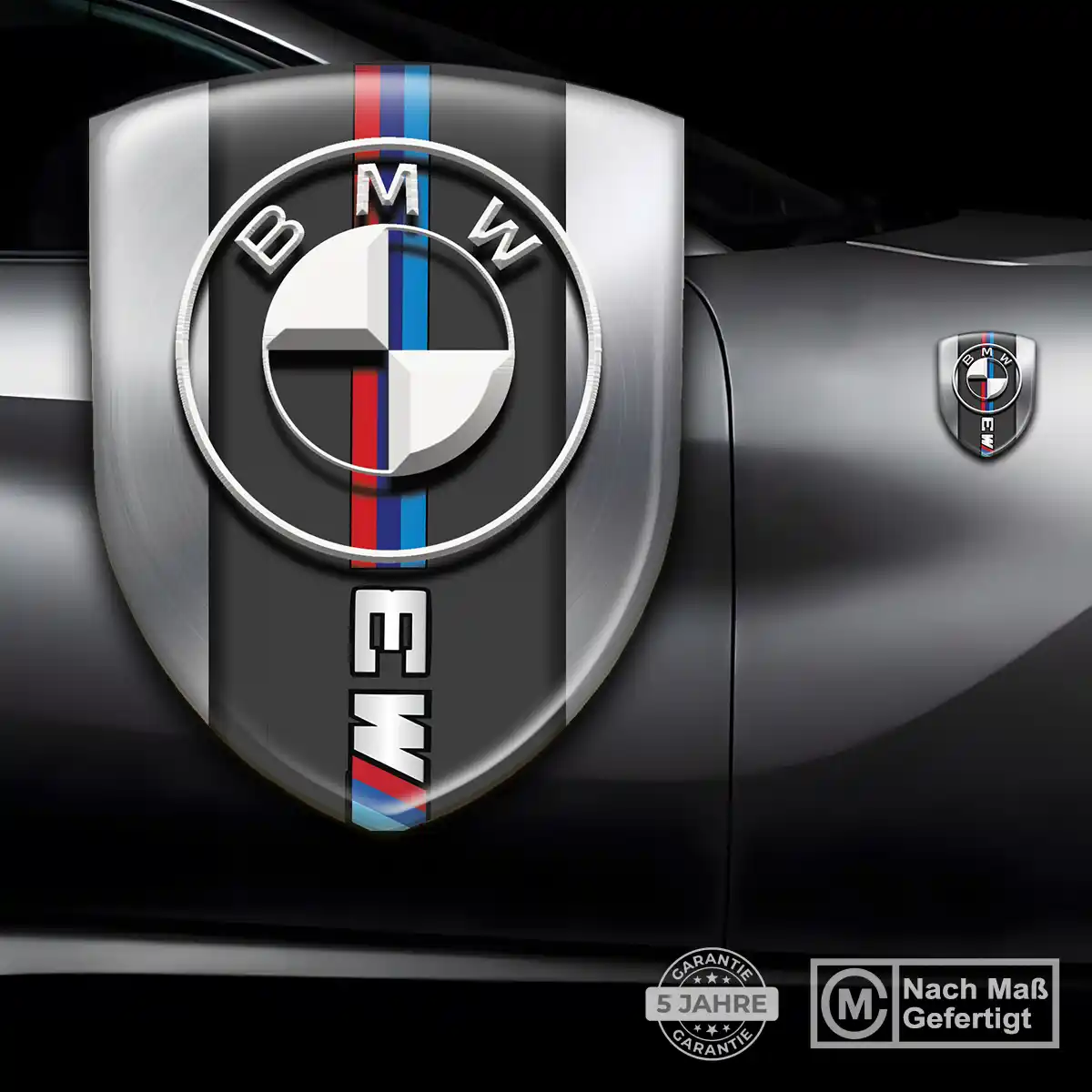 BMW 3D Gel Aufkleber Emblem Premiumqualität