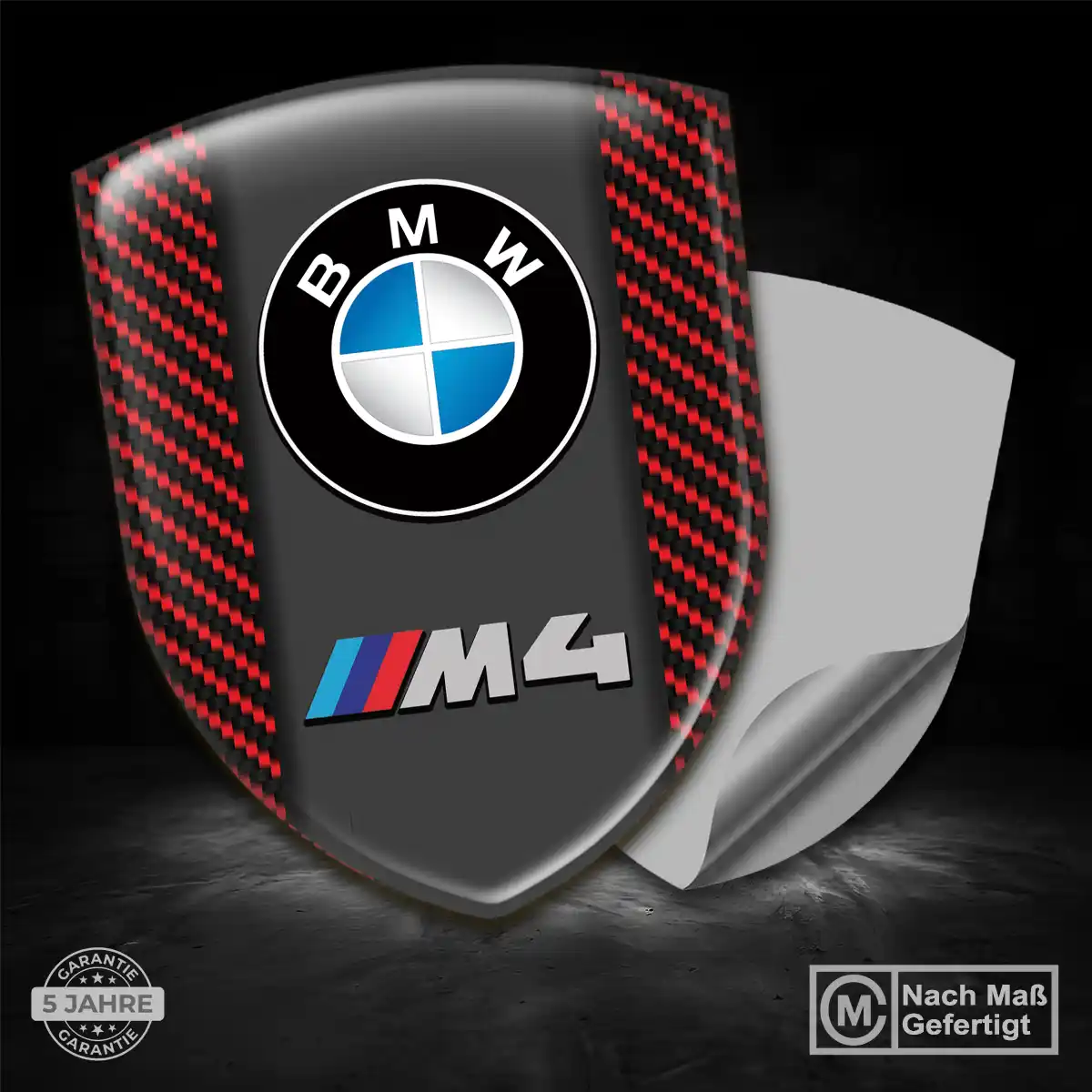 BMW 3D Gel Aufkleber Emblem Stilvolles Design