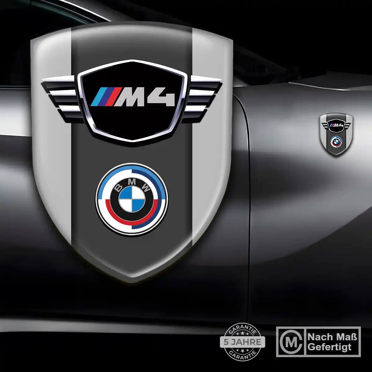 BMW 3D Gel Aufkleber Embleme Auto Limitierte Auflage