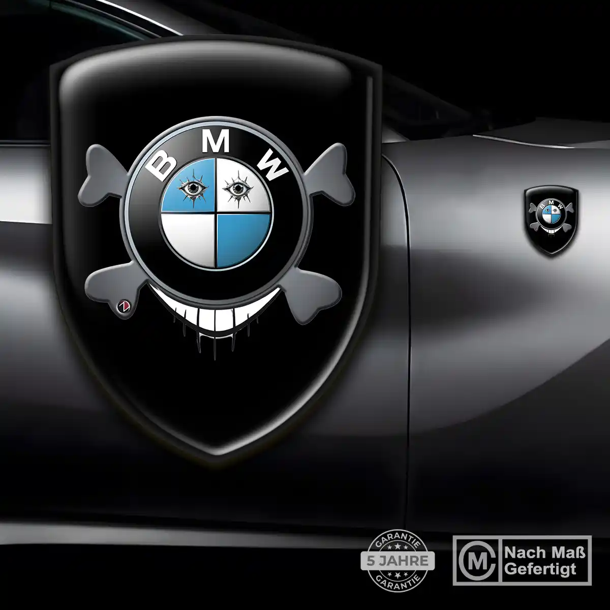 BMW 3D Gel Aufkleber Embleme Hochwertiges Harz