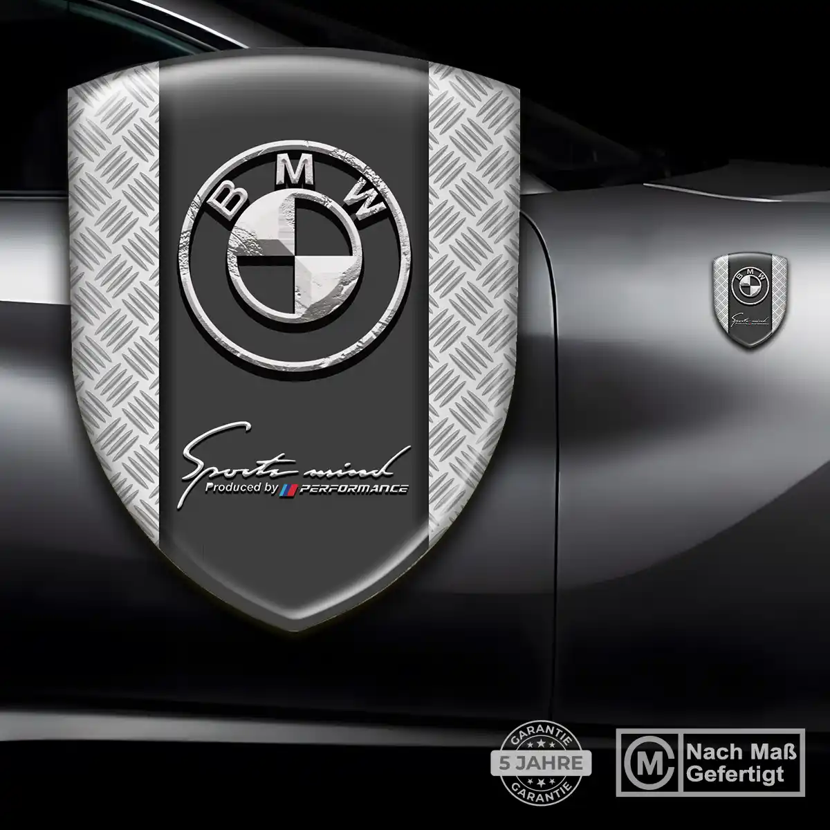 BMW 3D Gel Aufkleber Embleme Limitierte Auflage