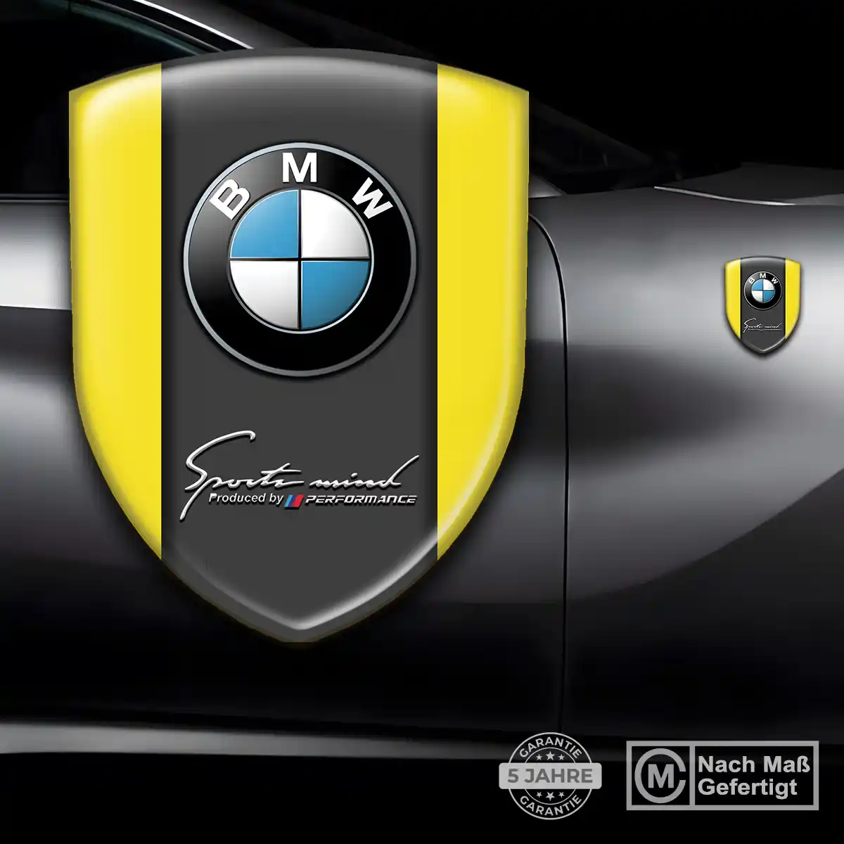 BMW 3D Gel Aufkleber Embleme Luxus-Edition