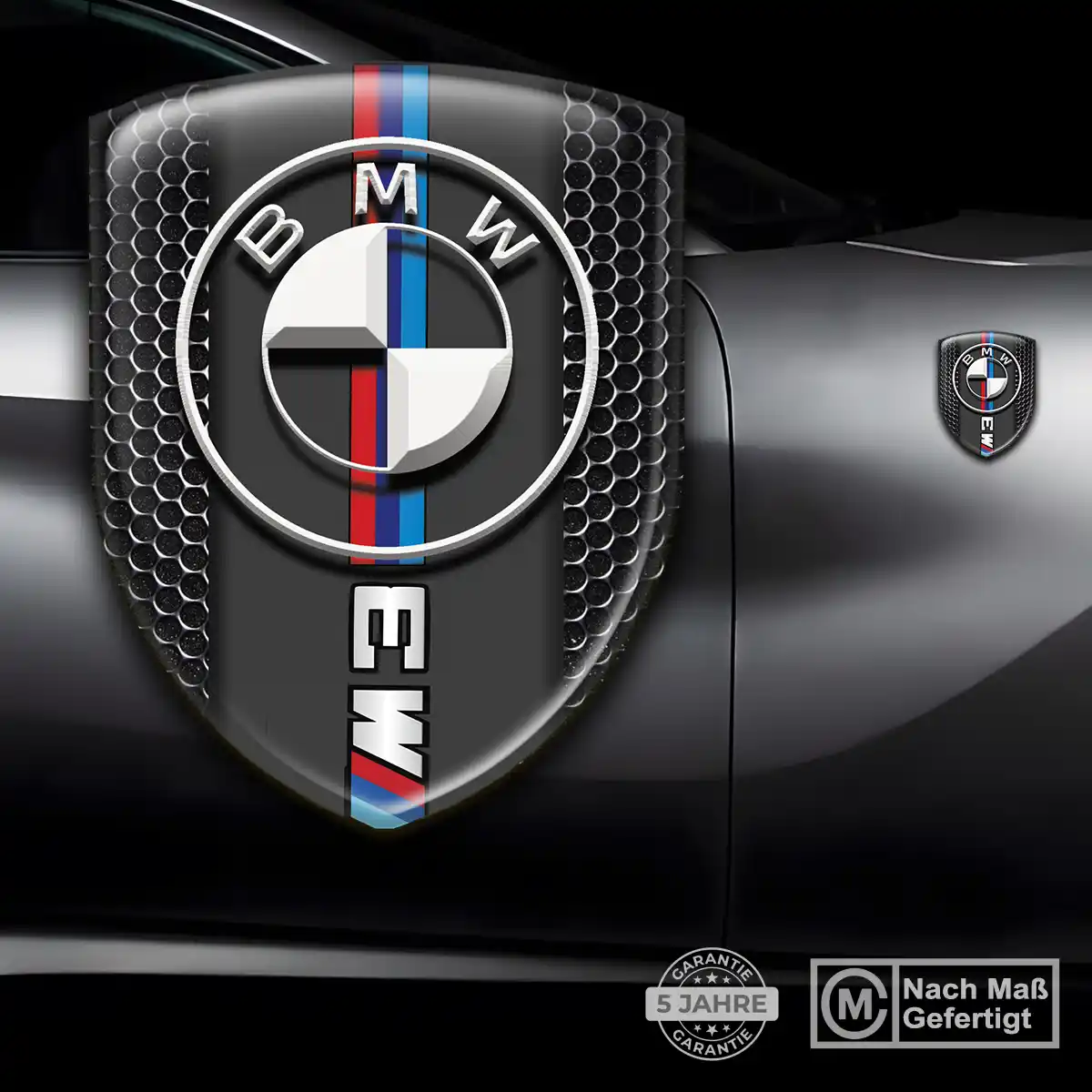 BMW 3D Gel Aufkleber Hochwertiges Harz
