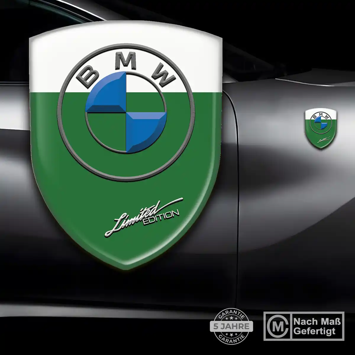 BMW 3D Gel Aufkleber Interieurdesign