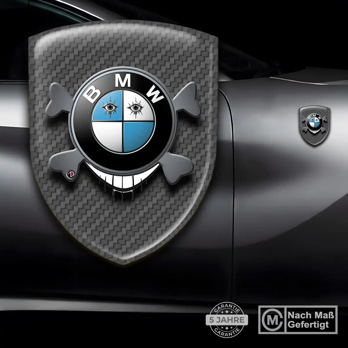 BMW 3D Gel Aufkleber Premiumqualität