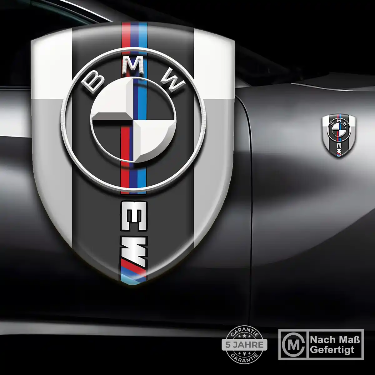 BMW 3D Gel Aufkleber Silikon Auto Hohe Qualität