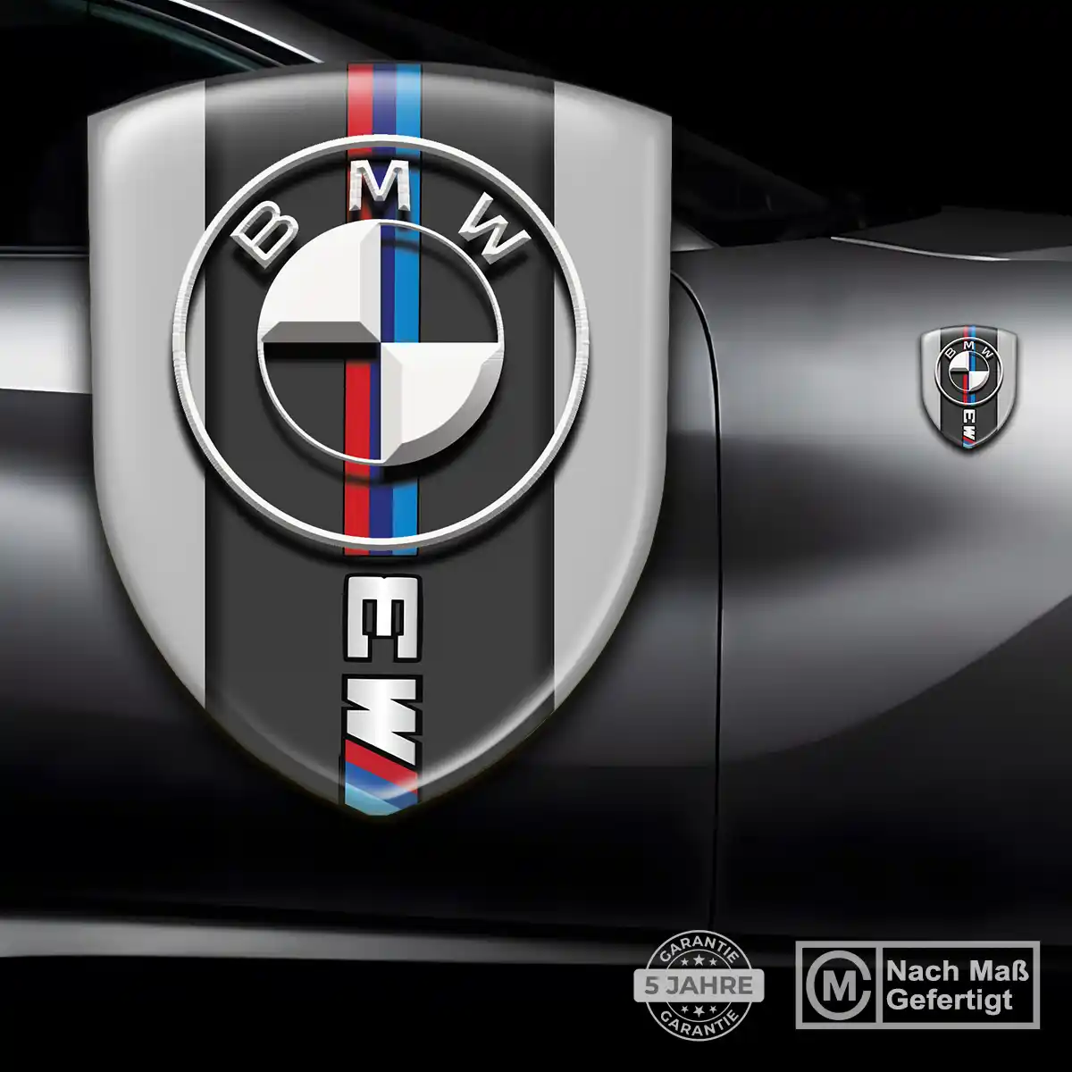 BMW 3D Gel Aufkleber Silikon Auto Limitierte Auflage