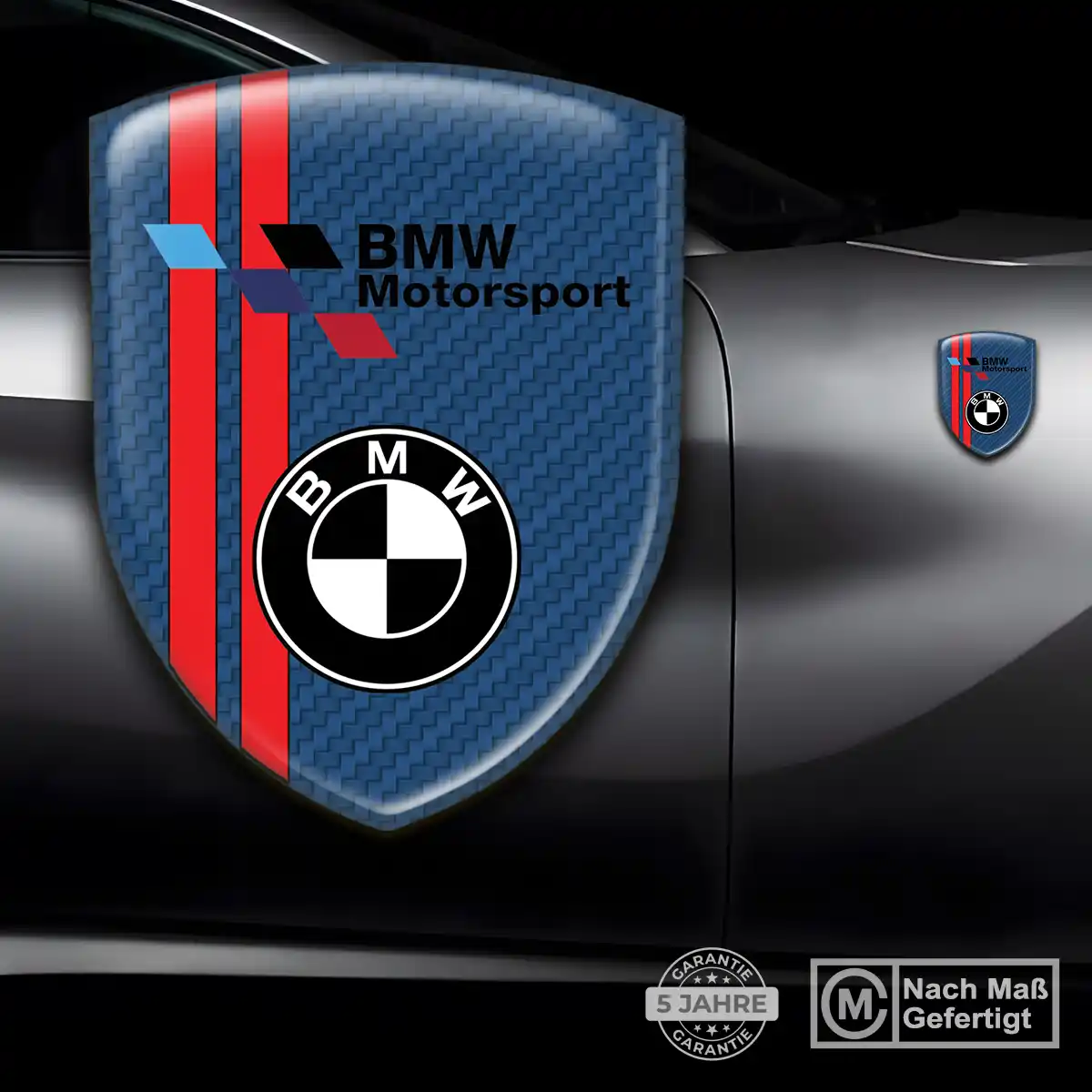 BMW 3D Gel Aufkleber Silikon Auto Premiumqualität