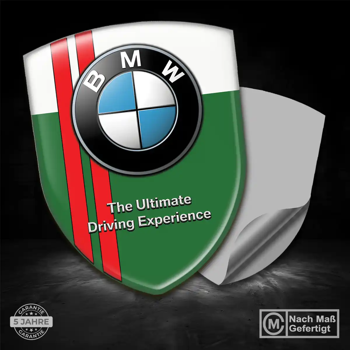 BMW 3D Gel Aufkleber Silikon Hohe Qualität