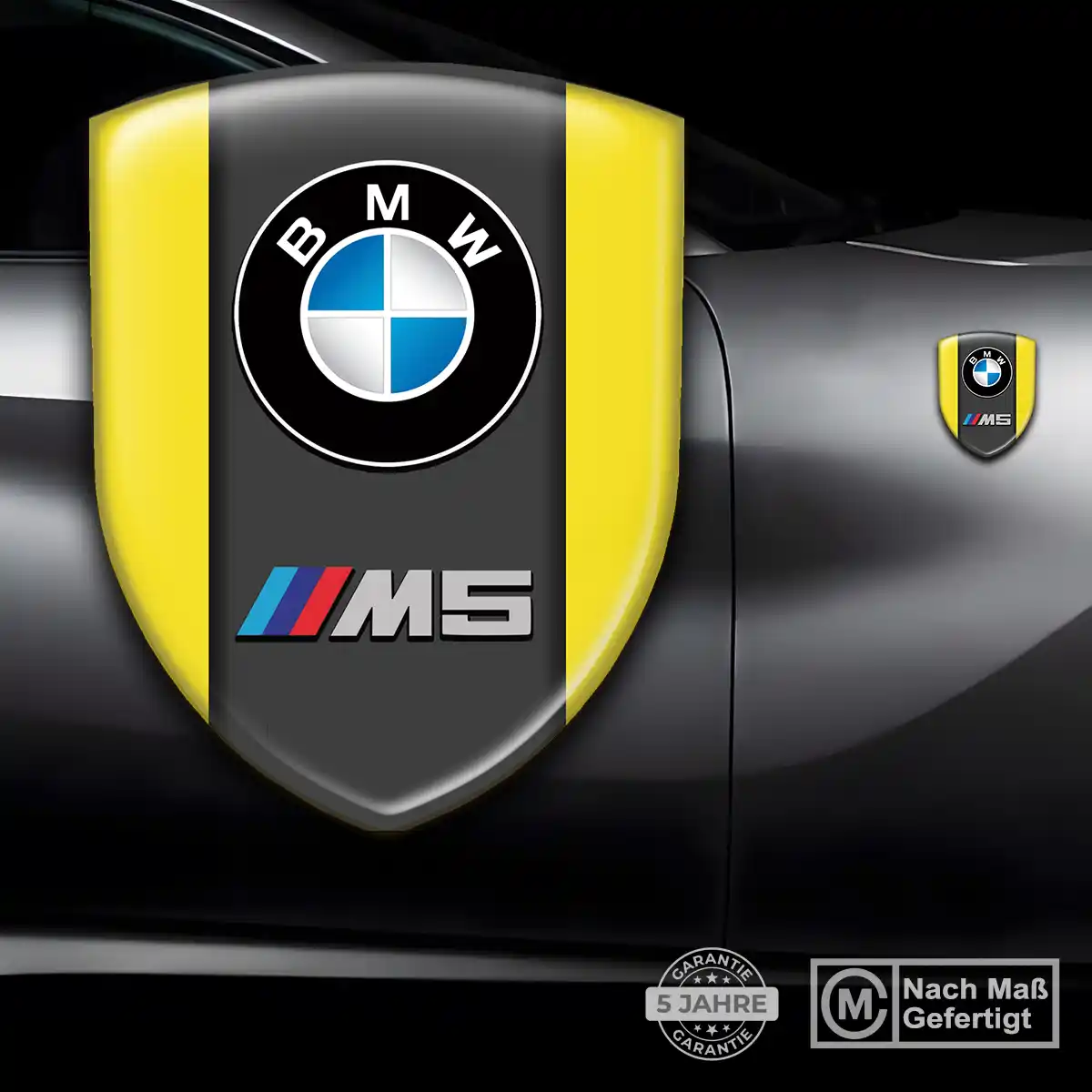 BMW 3D Gel Aufkleber Silikon Stilvolles Design