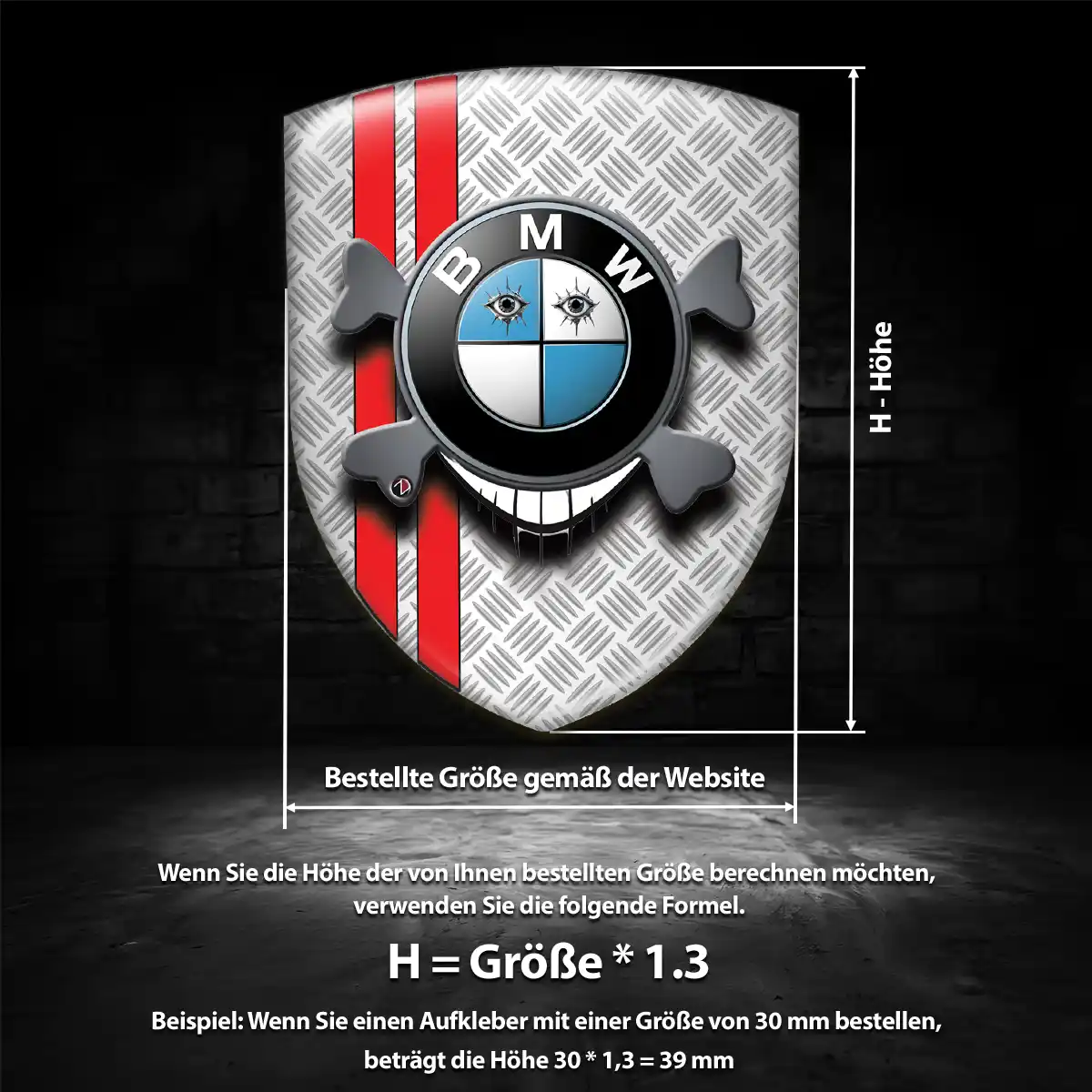 BMW 3D Gel Aufkleber Wappen Auto Hohe Qualität