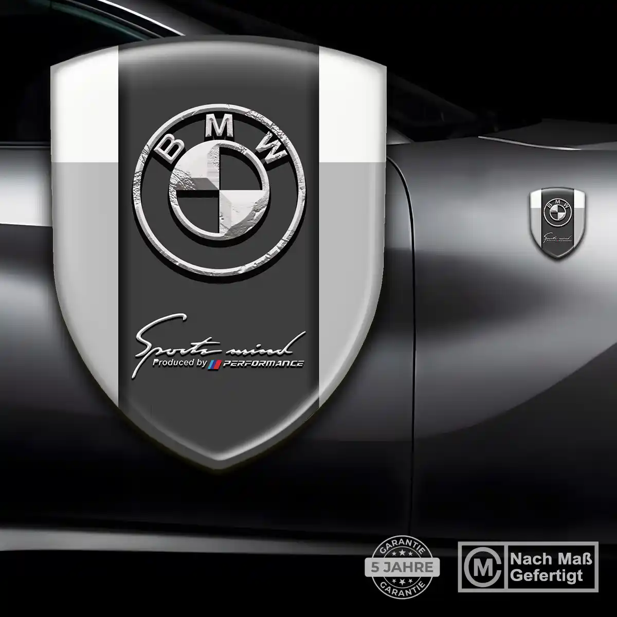 BMW 3D Gel Aufkleber Wappen Auto Limitierte Auflage