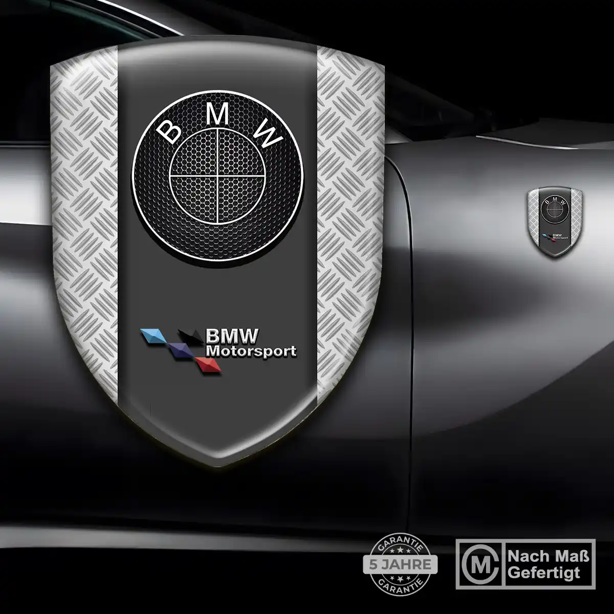 BMW 3D Gel Aufkleber Wappen Auto Luxus-Edition