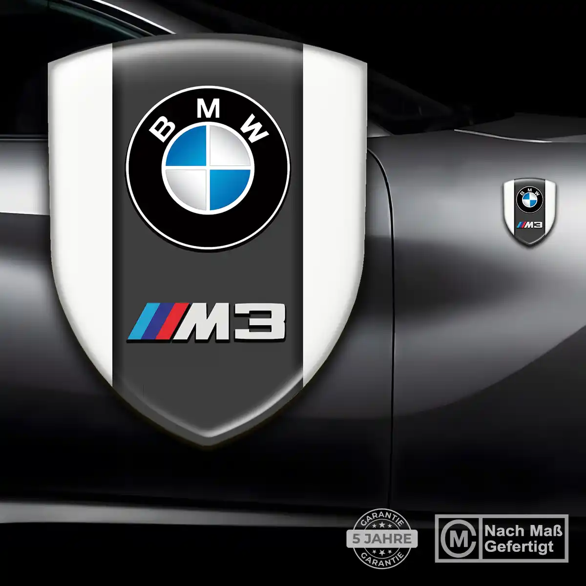 BMW 3D Gel Aufkleber Wappen Hohe Qualität
