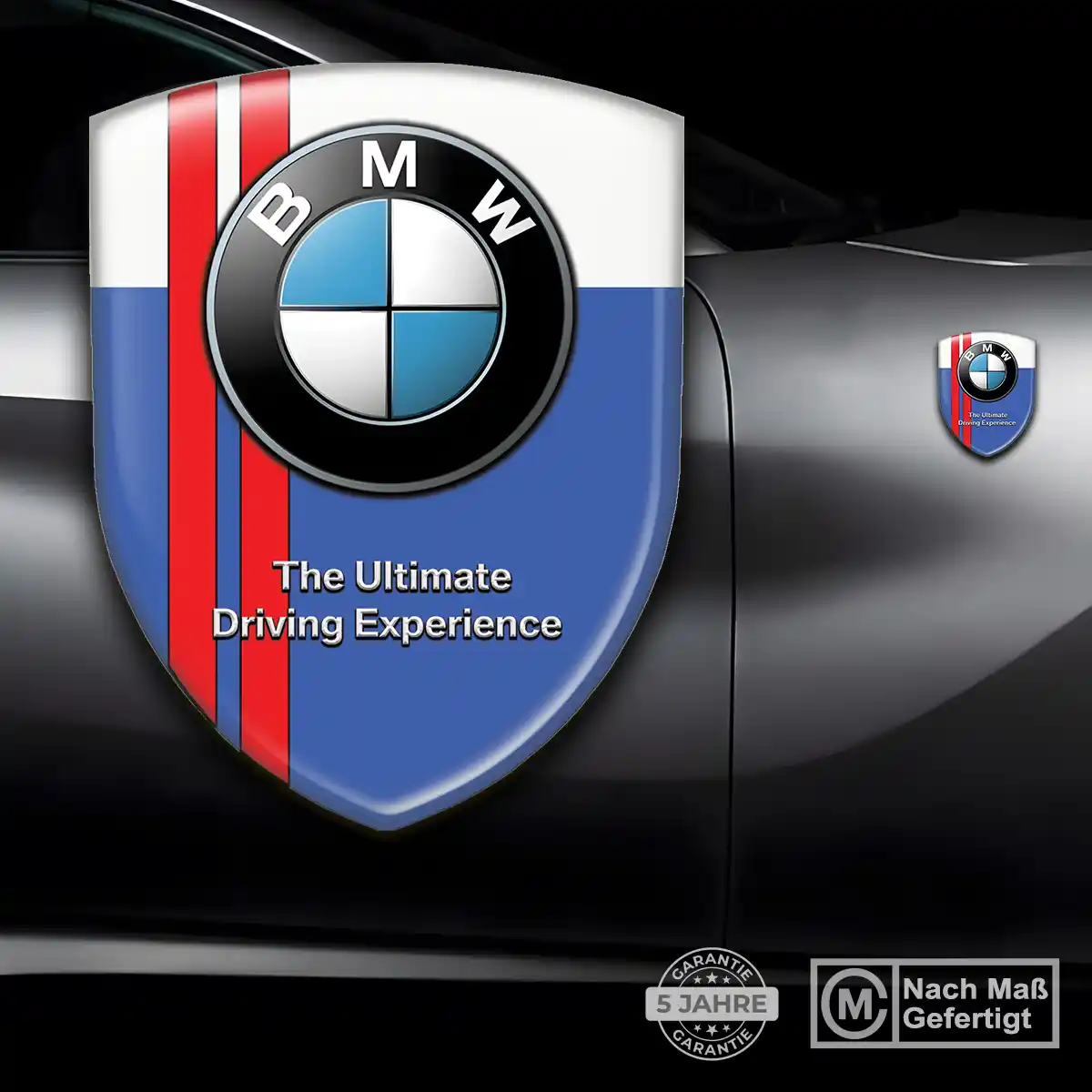 BMW 3D Gel Aufkleber Wappen Limitierte Auflage