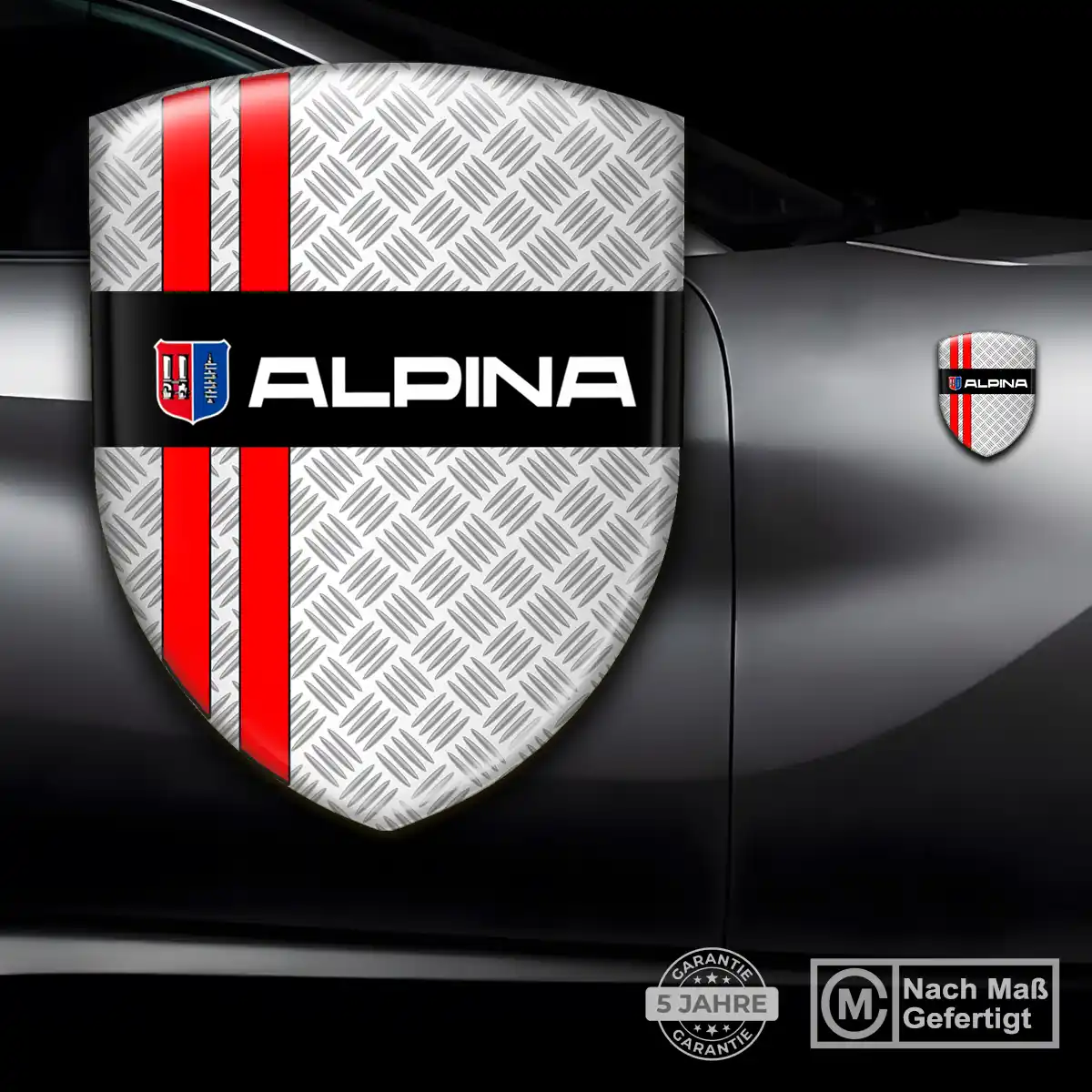 BMW Alpina Aufkleber 3D Gel Embleme Auto Hohe Qualität