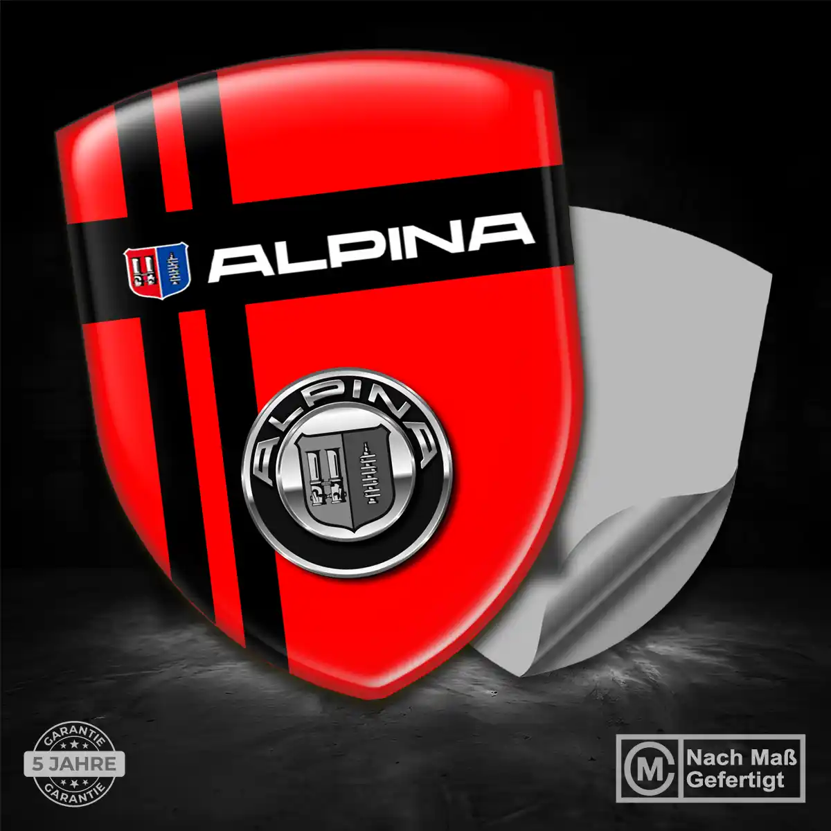 BMW Alpina Aufkleber Auto Stilvolles Design