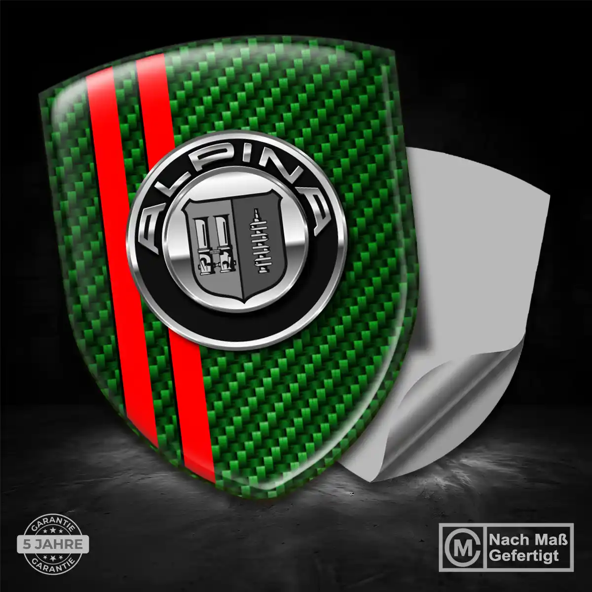 BMW Alpina Aufkleber Emblem Auto Stilvolles Design