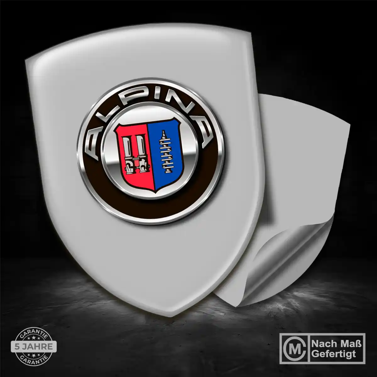 BMW Alpina Aufkleber Emblem Stilvolles Design