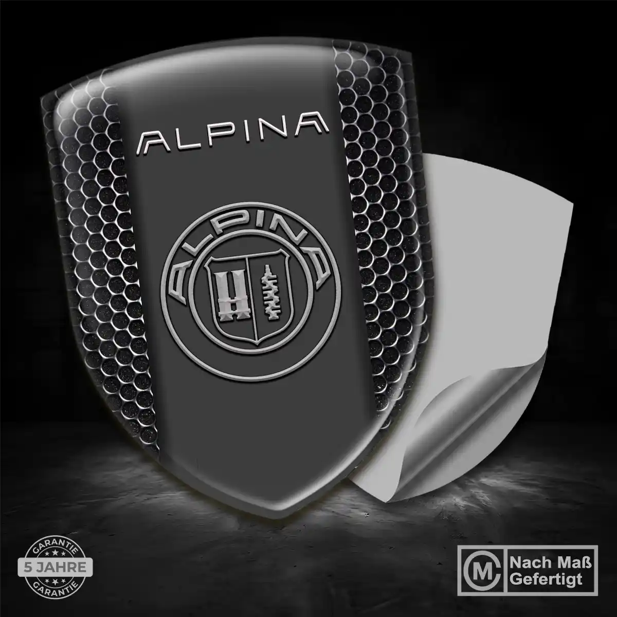 BMW Alpina Aufkleber Emblem Wappen Stilvolles Design