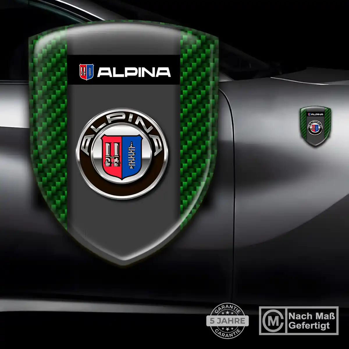 BMW Alpina Aufkleber Embleme Silikon Auto Hohe Qualität