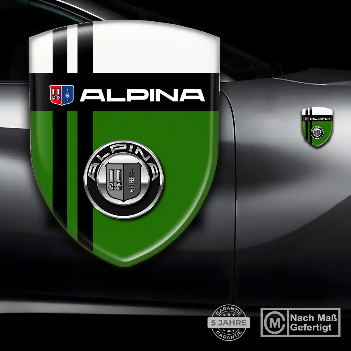 BMW Alpina Aufkleber Embleme Silikon Auto Stilvolles Design