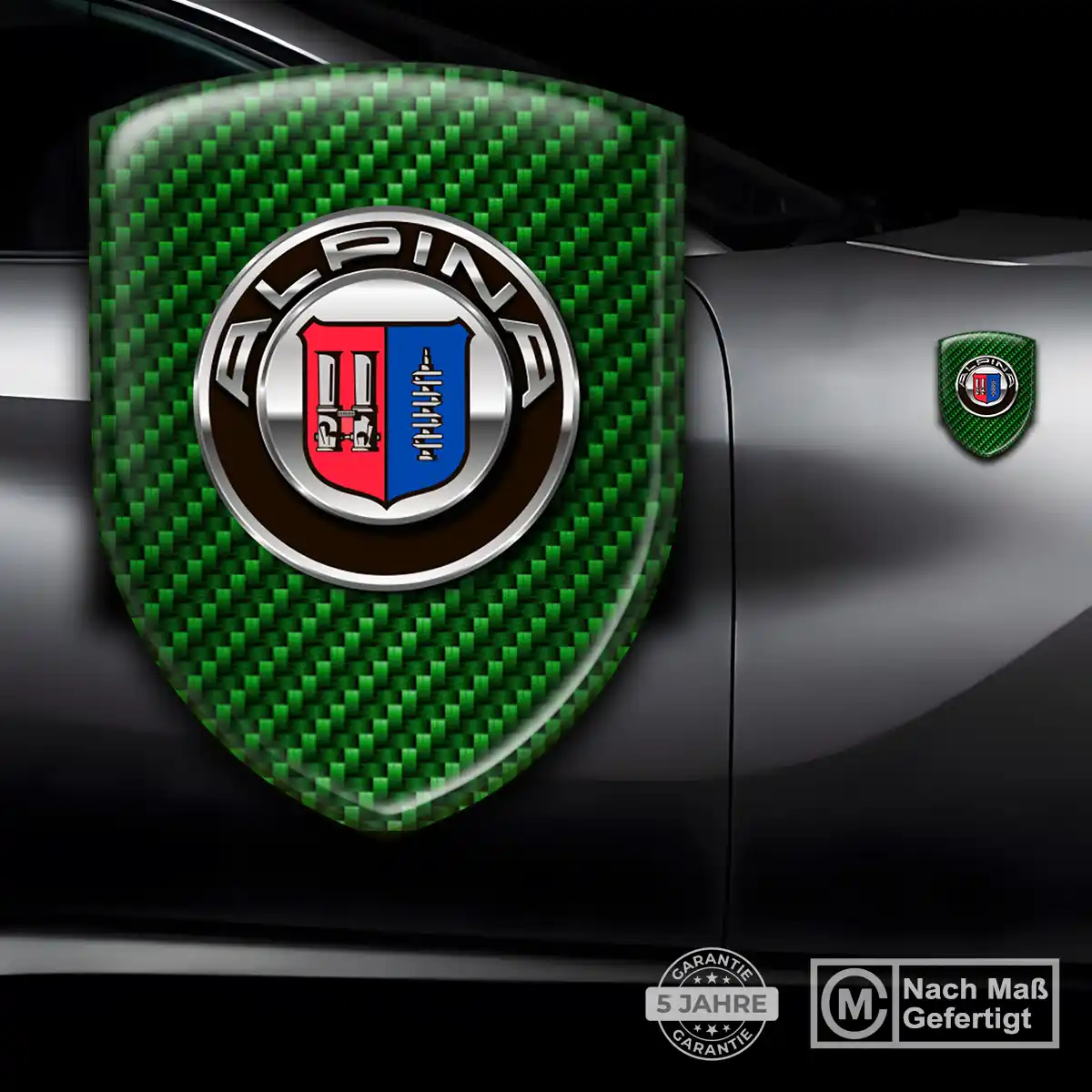 BMW Alpina Aufkleber Stilvolles Design