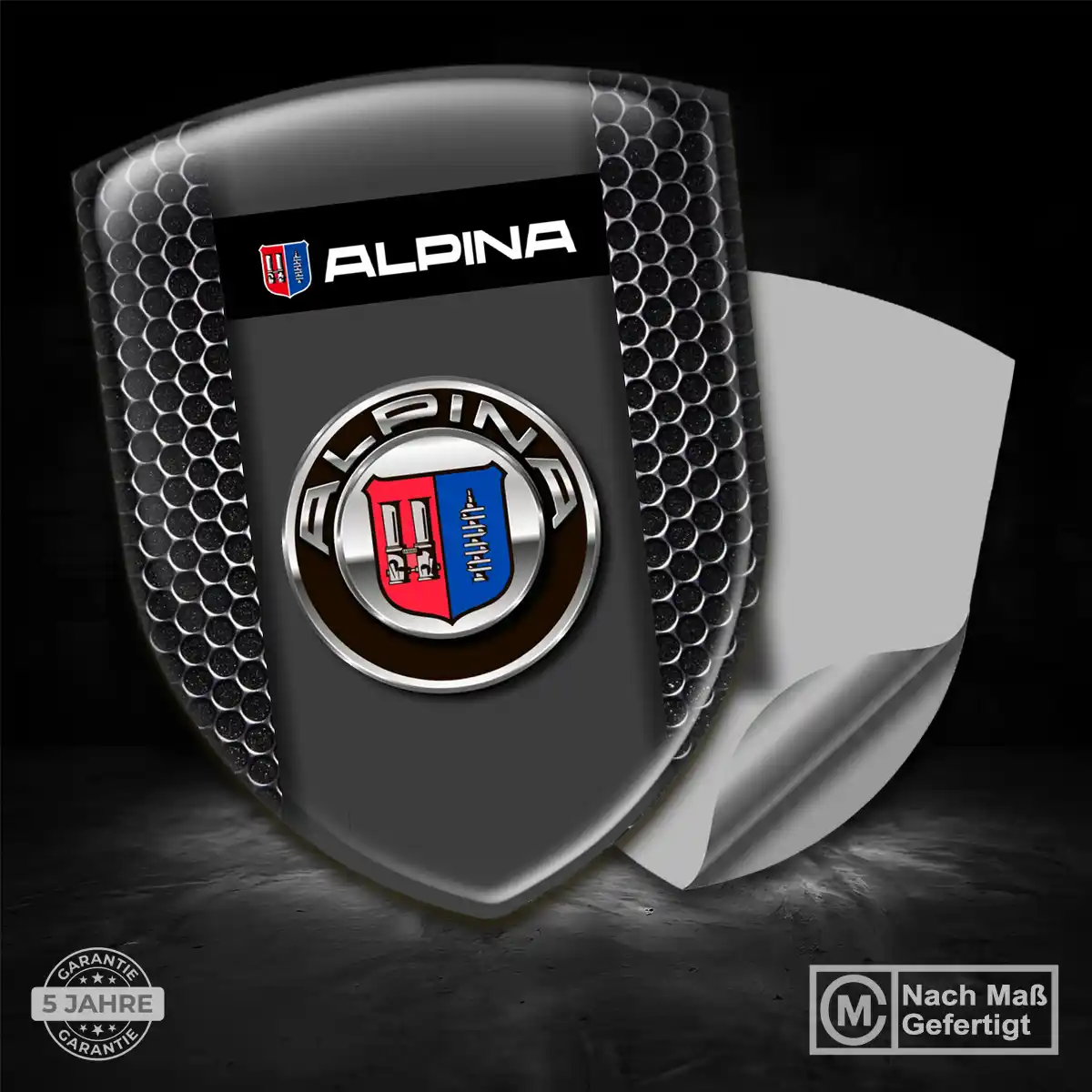 BMW Alpina Aufkleber Wappen Hohe Qualität
